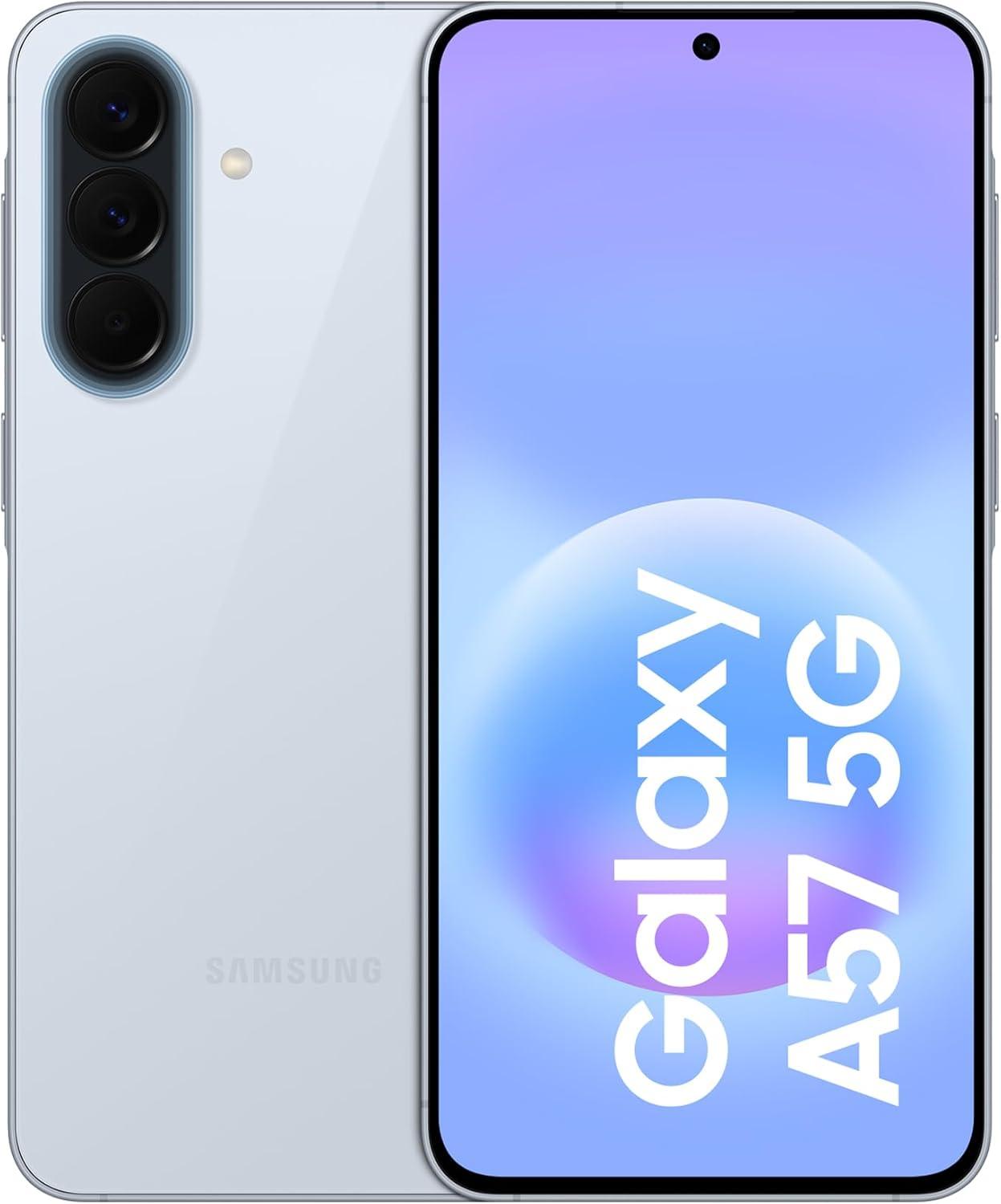 Samsung Galaxy A57 5G, 256GB, Awesome Icyblue [Versione Italiana]