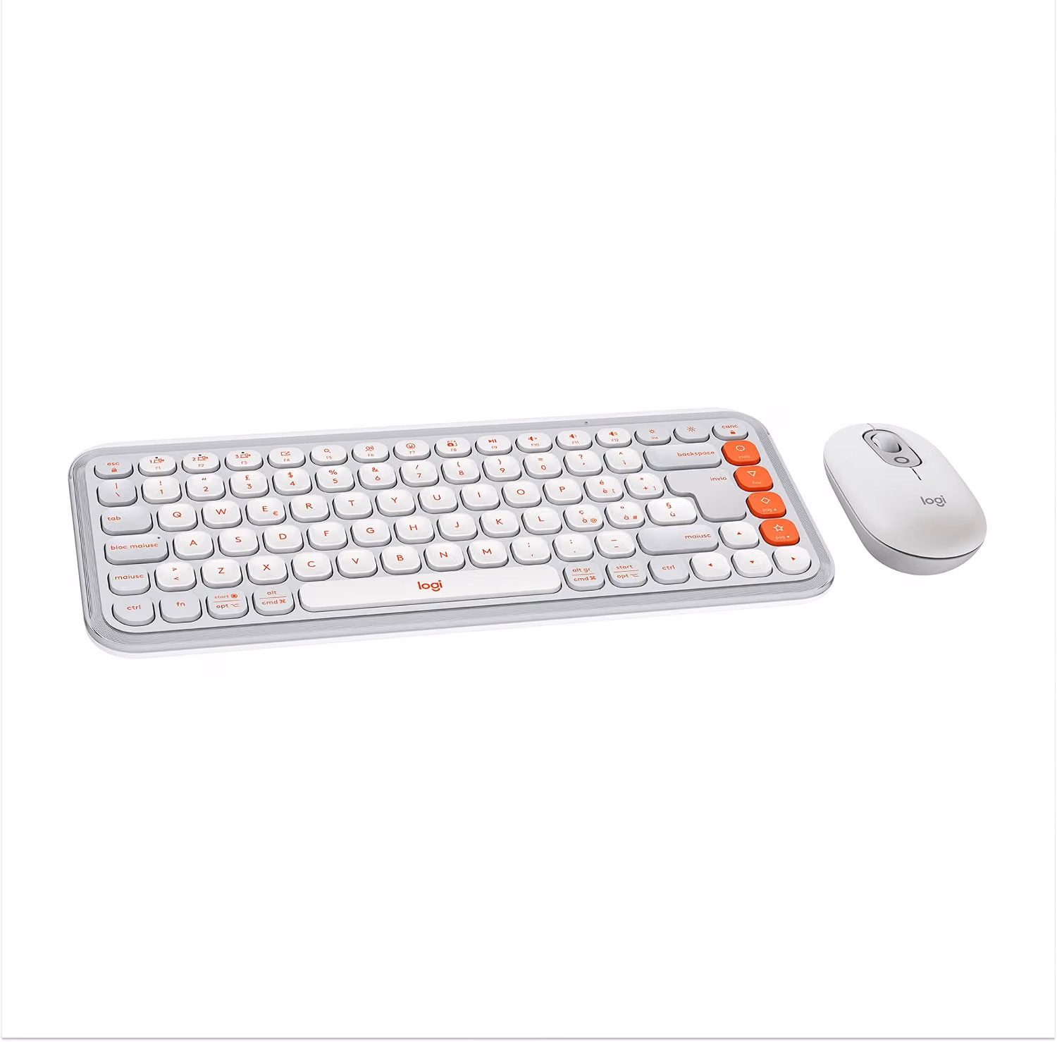 Logitech POP ICON COMBO, kit mouse e tastiera Bluetooth - ITA QWERTY