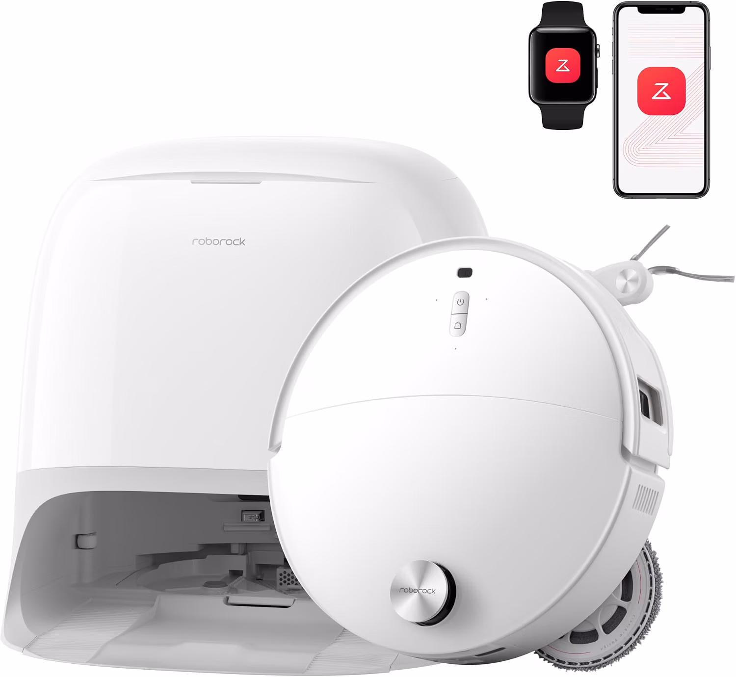 roborock Qrevo Curv 2 Pro Robot Aspirapolvere Lavapavimenti, LDS Retrattile